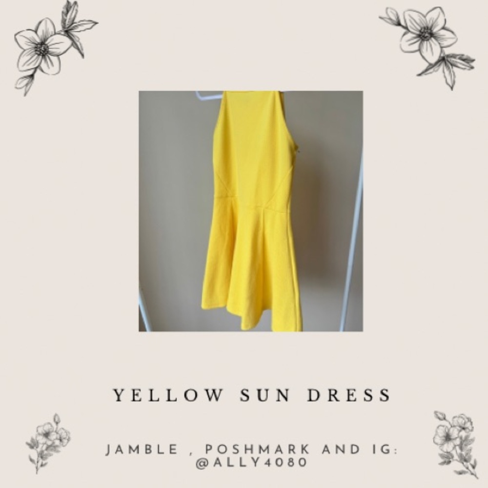 Yellow Sun Dress